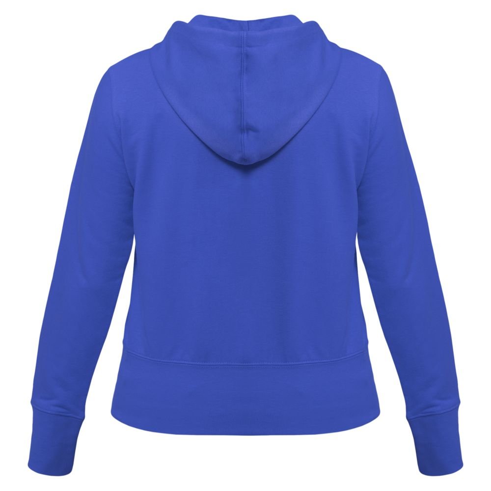Толстовка женская Hooded Full Zip ярко-синяя_2