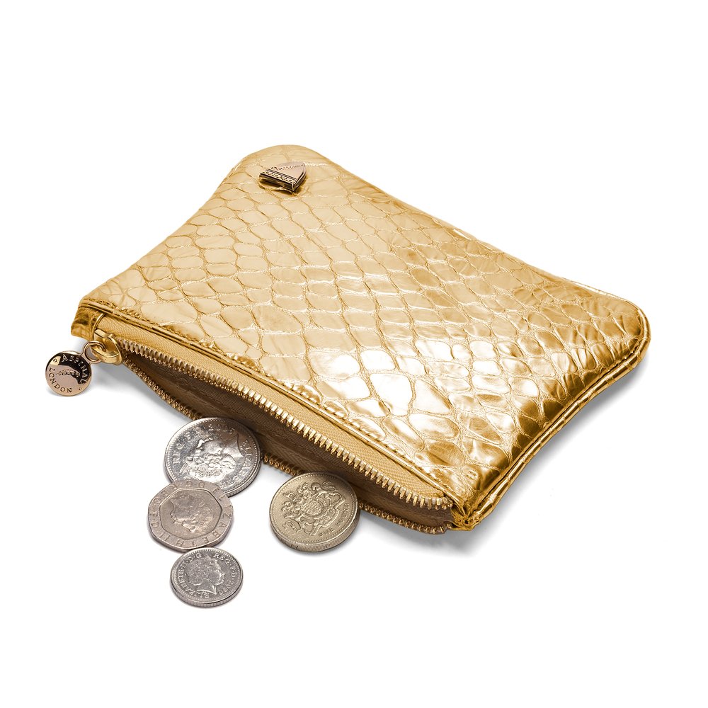 Кошелек SNAKESKIN, золотистый_1
