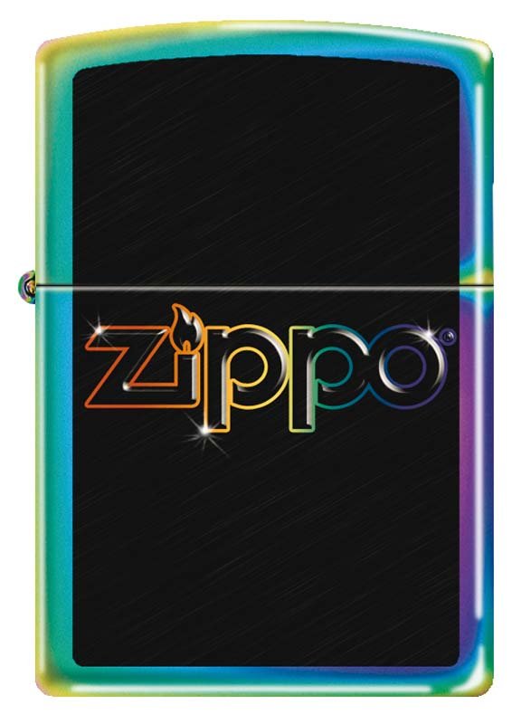 Зажигалка ZIPPO Classic с покрытием Spectrum™, латунь/сталь, разноцветная, глянцевая, 36x12x56 мм