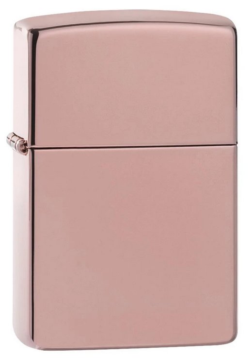 Зажигалка ZIPPO Classic с покрытием High Polish Rose Gold, латунь/сталь, розовое золото, 36х12х56 мм