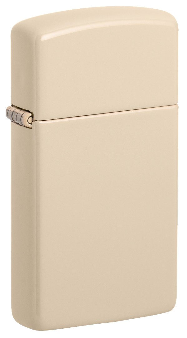 Зажигалка ZIPPO Slim® с покрытием Flat Sand, латунь/сталь, бежевая, матовая, 29x10x60 мм